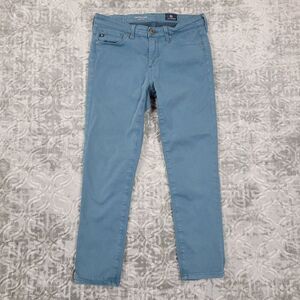 Adriano Goldschmied Jeans Womens 26 Blue  Prima Crop Cigarette Casual